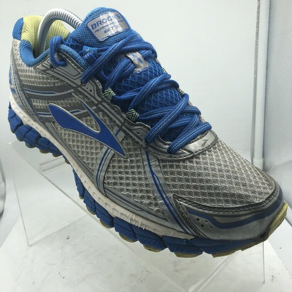 Brooks Adrenaline GTS 15 Womens Size 11 B Gray Blue Cushion Running Shoes - Picture 5 of 10
